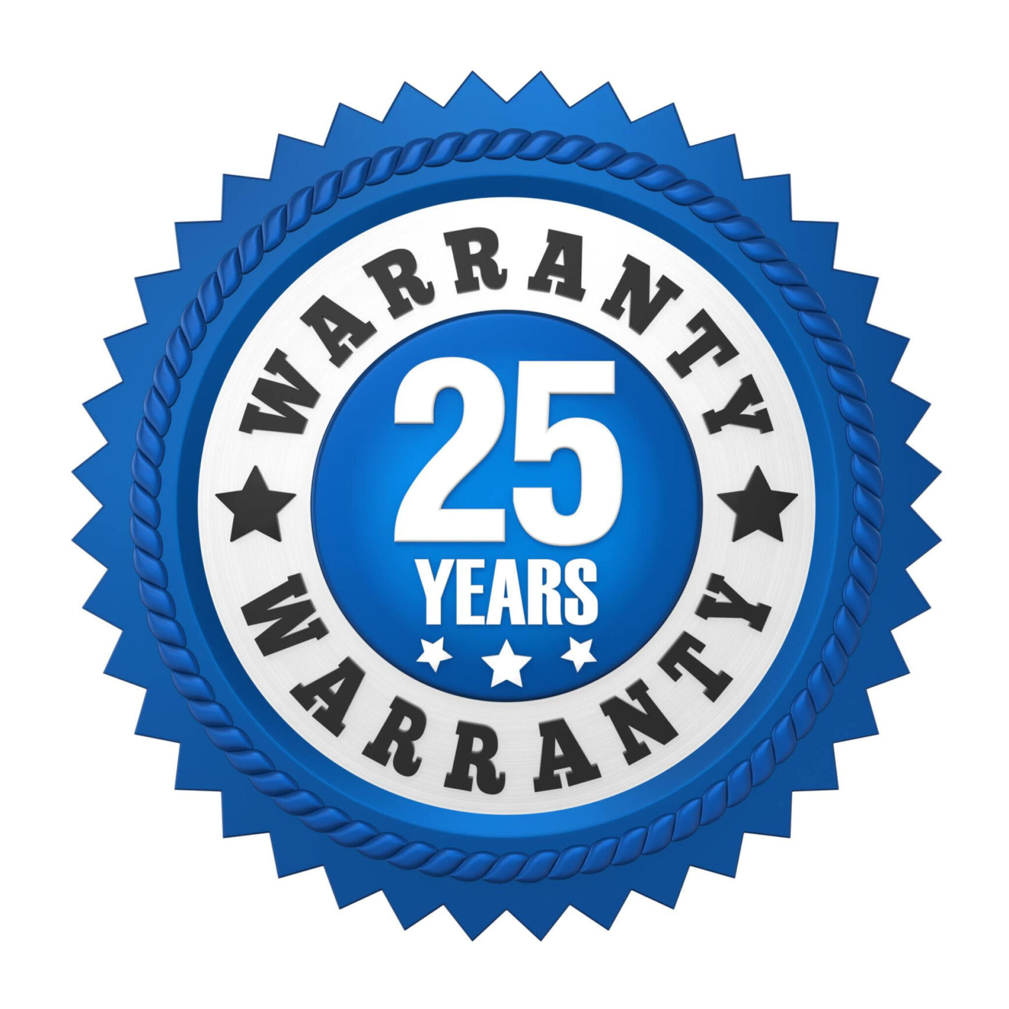 warranty 25 years